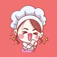Chef Ophelia Stickers