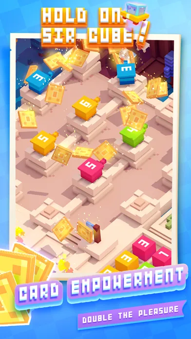 Tangkapan layar Hold on, Sir Cube!