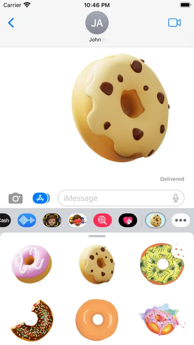 Donuts Deluxe Stickers Screenshots