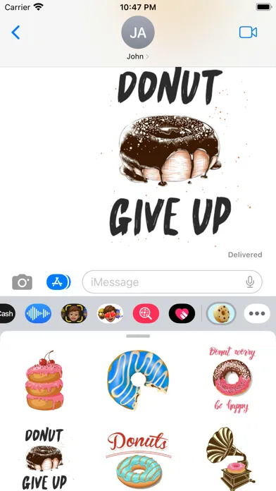 Donuts Deluxe Stickers Screenshots