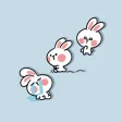 Emo Bunny Stickers