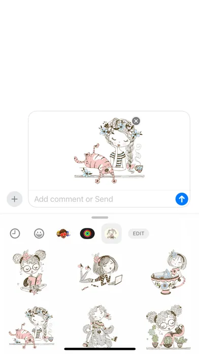 صور Girl Next Door Stickers