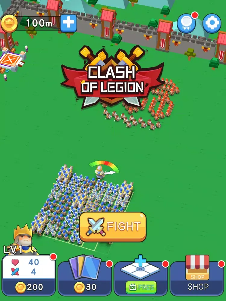 Screenshot di Clash Of Legion iPad 
