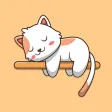 Cute Home Cat Stickers