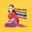 I Love Thailand Stickers