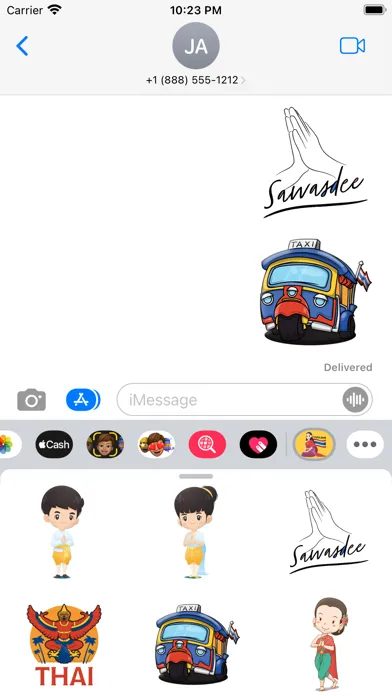 Screenshot di I Love Thailand Stickers