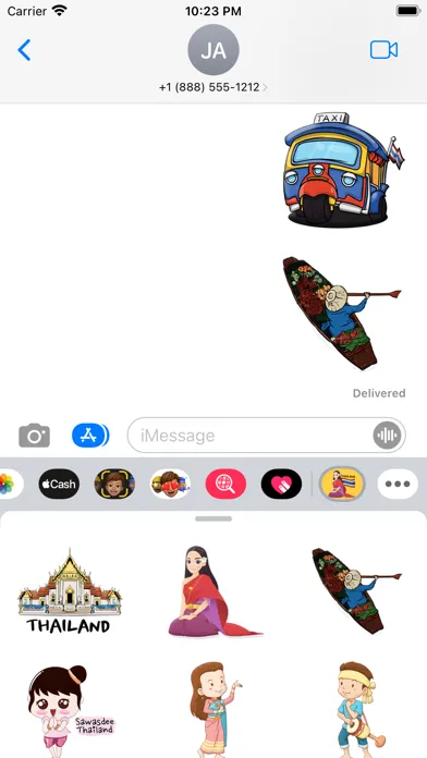 Screenshot di I Love Thailand Stickers