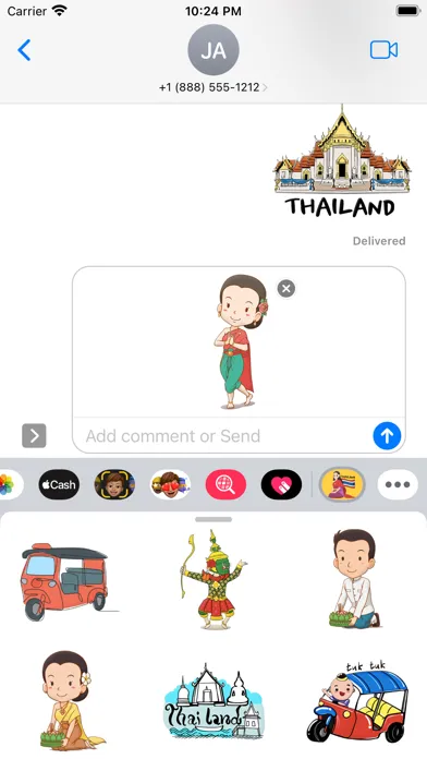 Screenshot di I Love Thailand Stickers