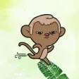 Monkey Emotion Stickers