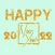 New Year 2022 Golden Stickers