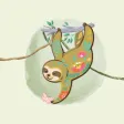 Sloth Wildlife Stickers