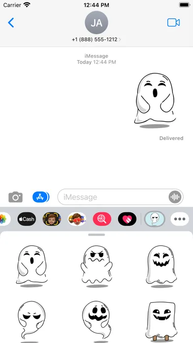 Spirit Ghost Stickers Ekran Görüntüleri