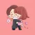 Young Couple Stickers
