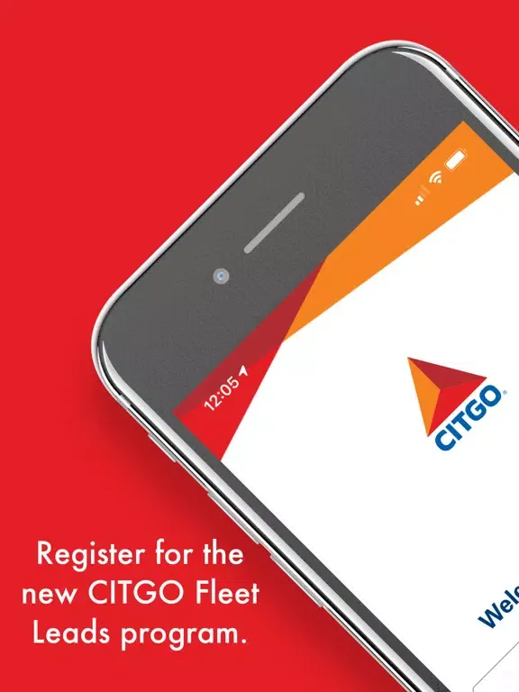 Tangkapan layar CITGO Fleet Leads iPad 