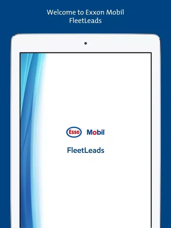 Capturas de pantalla de FleetLeads Esso Mobil iPad 