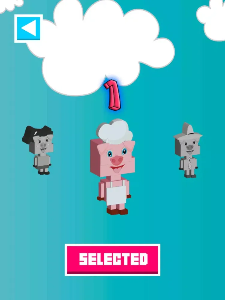 City Crossy Adventure For Pig Day iPad  स्क्रीनशॉट