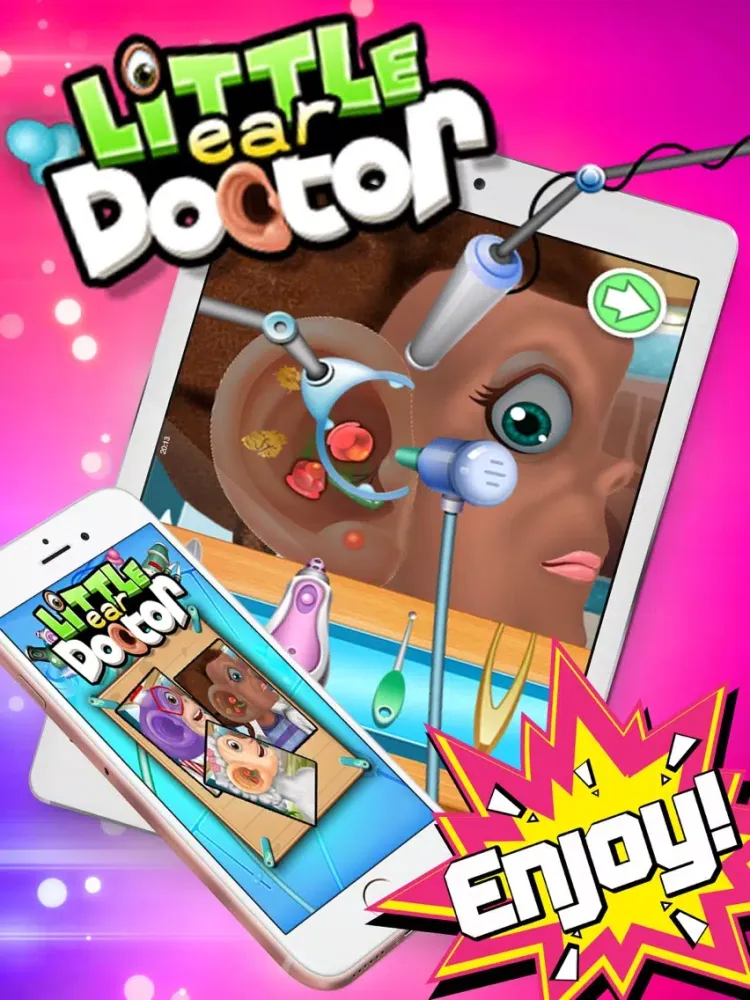 Little Doctor Ear for - "Doc Mcstuffins Version" iPad  Screenshots