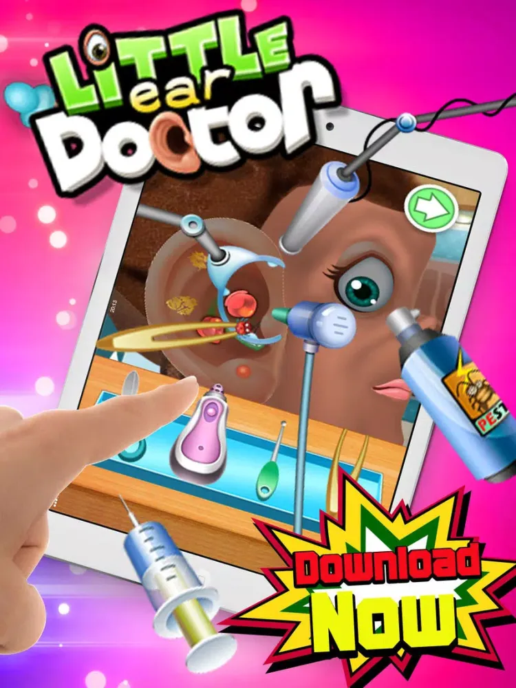 Little Doctor Ear for - "Doc Mcstuffins Version" iPad  Screenshots