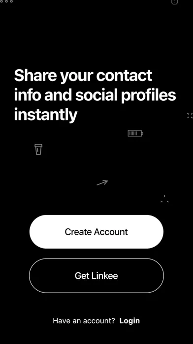 Tangkapan layar Linkee App