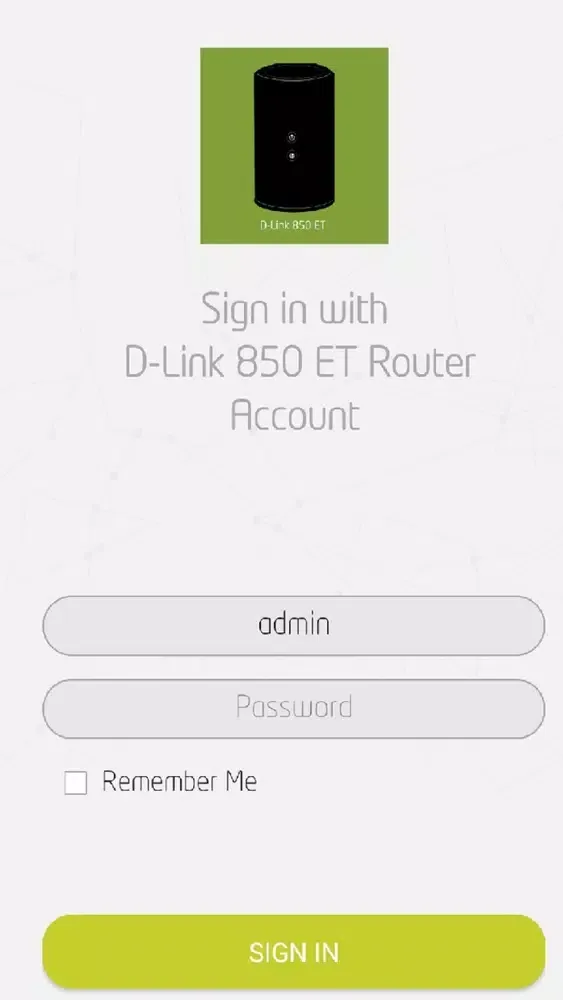 D-Link 850 ET স্ক্রিনশট