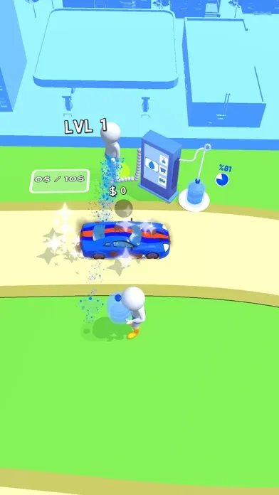 Capturas de tela do Car Washing Defence