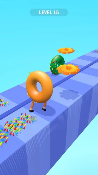 Tangkapan layar Donut Runner 3D