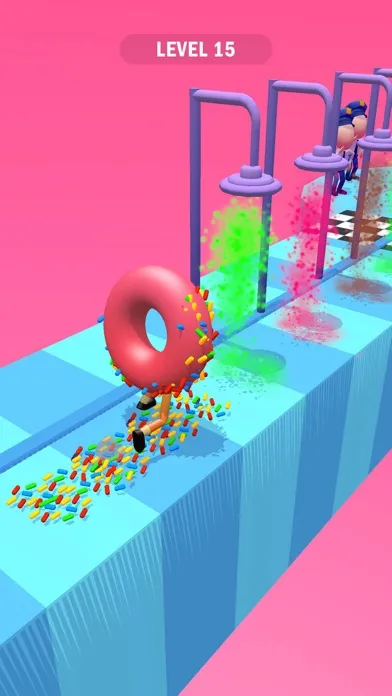 Tangkapan layar Donut Runner 3D
