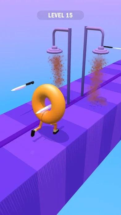 Tangkapan layar Donut Runner 3D