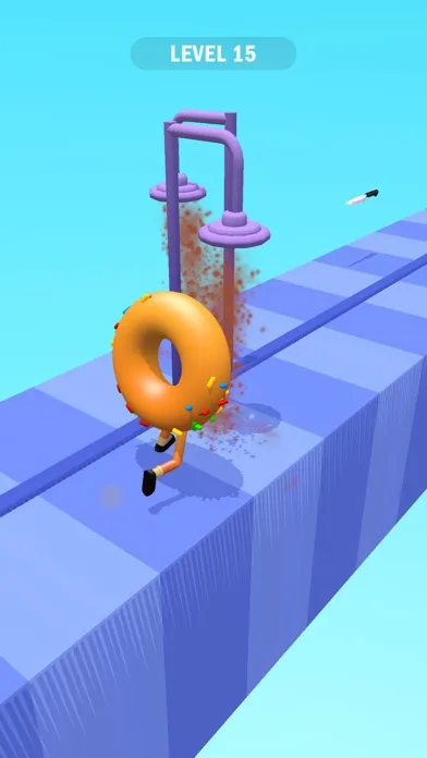 Tangkapan layar Donut Runner 3D