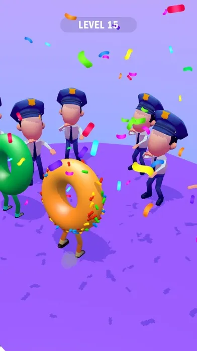 Tangkapan layar Donut Runner 3D