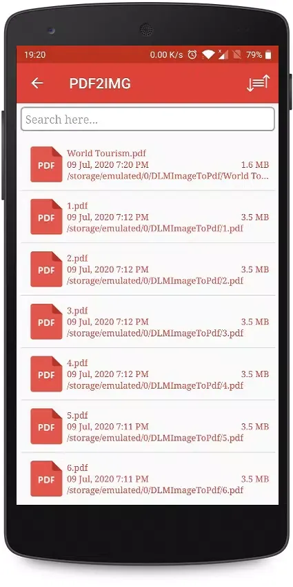 PDF to Image - PDF to JPG應用截圖