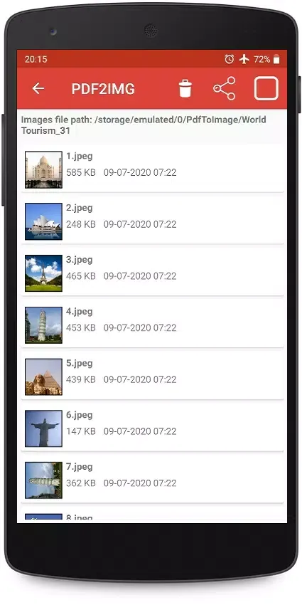 PDF to Image - PDF to JPG應用截圖