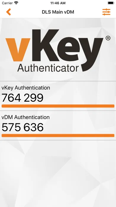 vKey Authenticator应用截图