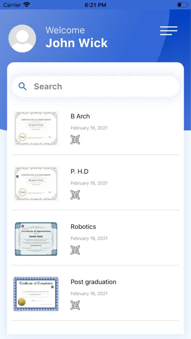 DL Certify™ স্ক্রিনশট