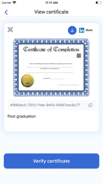 DL Certify™ স্ক্রিনশট