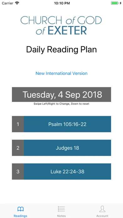 تصاویر ChoGExeter Bible Reading Plan
