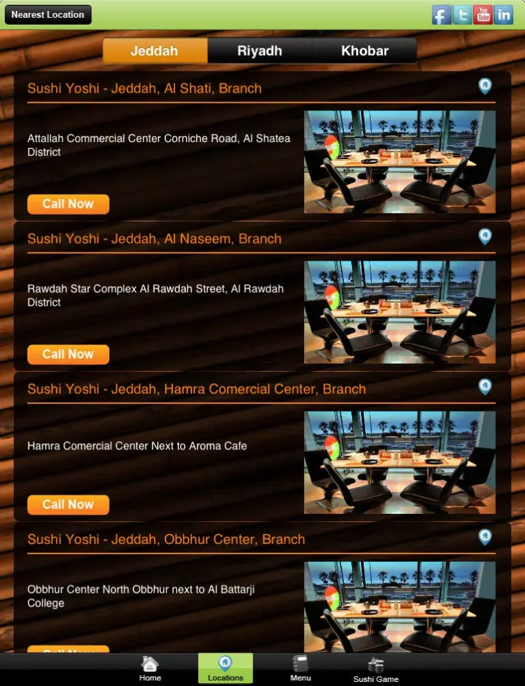 Capturas de tela do Sushi Yoshi for iPad iPad 