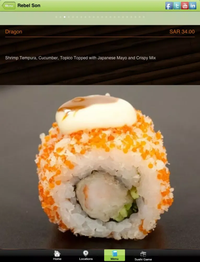 Capturas de tela do Sushi Yoshi for iPad iPad 