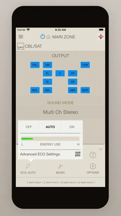 Marantz AVR Remote Screenshots