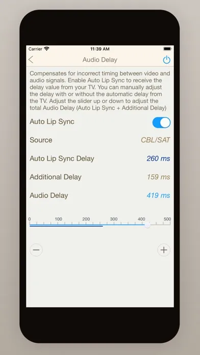 Marantz AVR Remote Screenshots