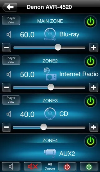 Denon Remote App স্ক্রিনশট