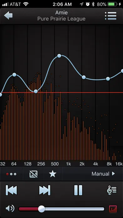Capturas de tela do Denon Audio