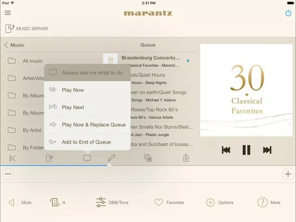 صور Marantz Hi-Fi Remote iPad 