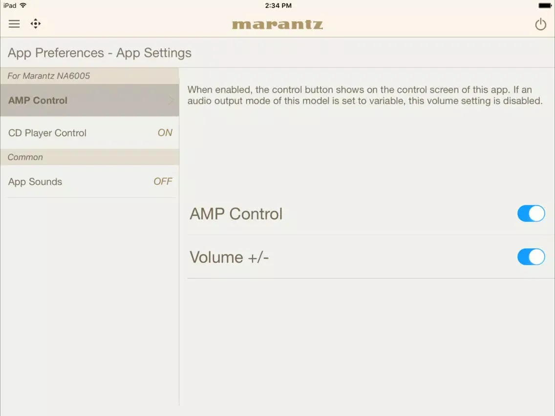 صور Marantz Hi-Fi Remote iPad 
