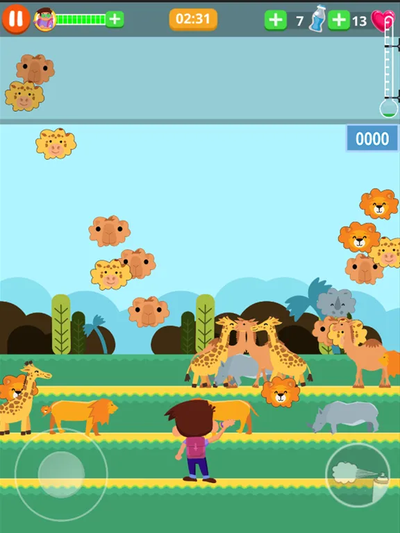 Capturas de tela do Bottom Bumps iPad 