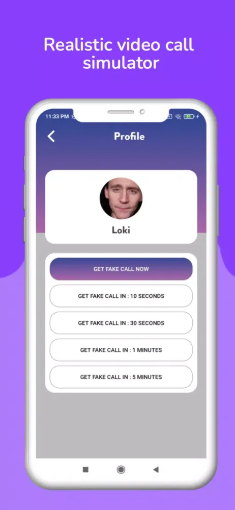 Superheroes Video Call Prank Screenshots