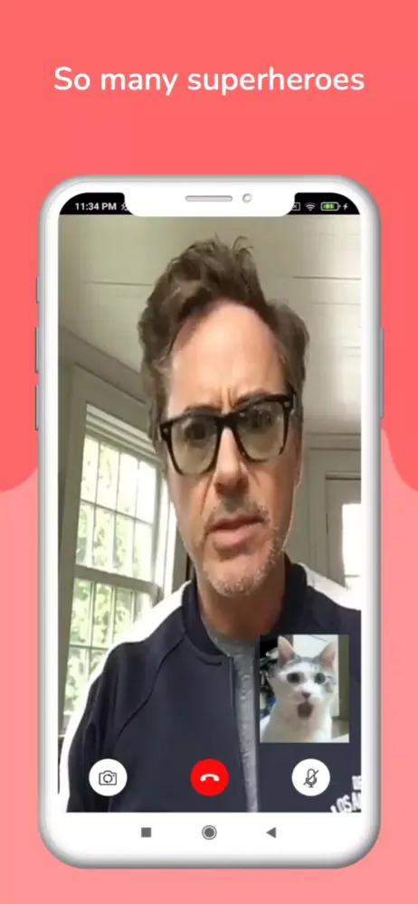 Superheroes Video Call Prank Screenshots