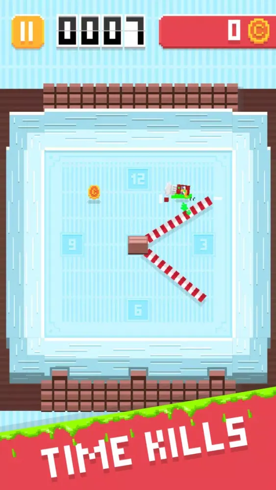 Tangkapan skrin Fly O'Clock - Endless Jumper Survival