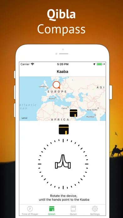 Tangkapan layar Quran in English and Arabic