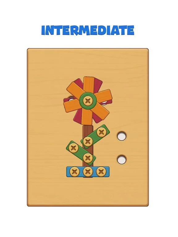 Nuts an Bolts: Unscrew Wood iPad 应用截图